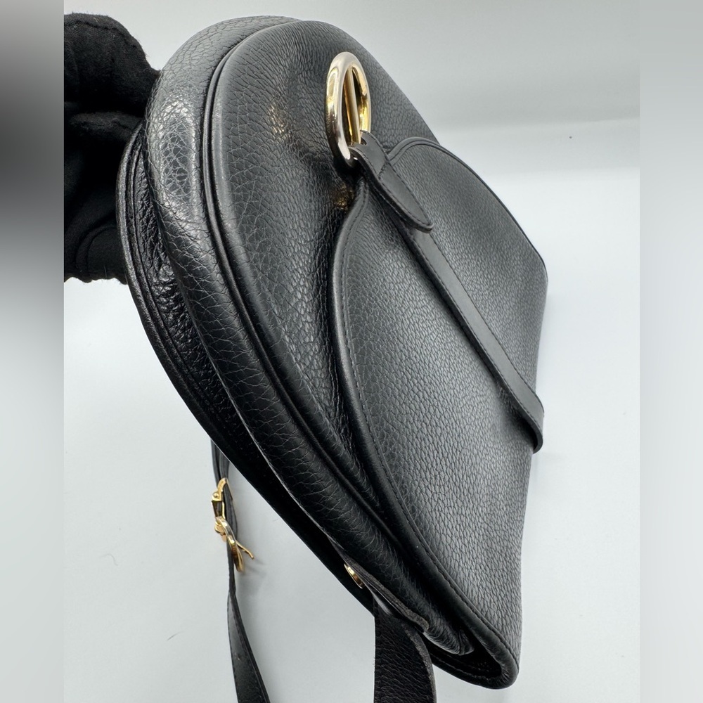 Vintage Black Christian Dior Crossbody/Shoulder bag | Good Condition - Picture 16 of 17